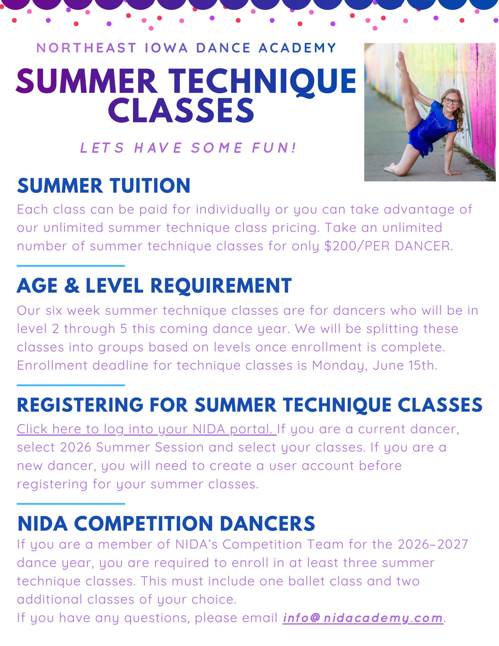 Tuition & Description